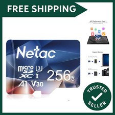 Image of 256GB MicroSDXC Memory Card, Micro SD Card, 4K Full HD Video Recording, UHS-I...