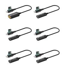 Sturdy Aluminum Input Type C Adapters Outdoor Use Universal Compatibility