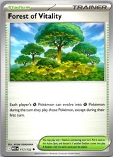 FOREST OF VITALITY (COSMOS HOLO) 117/132 PRIZE PACK SERIES CARDS POKEMON NM/M