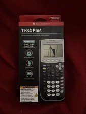 Texas Instruments TI-84 Plus Graphing Calculator - Black
