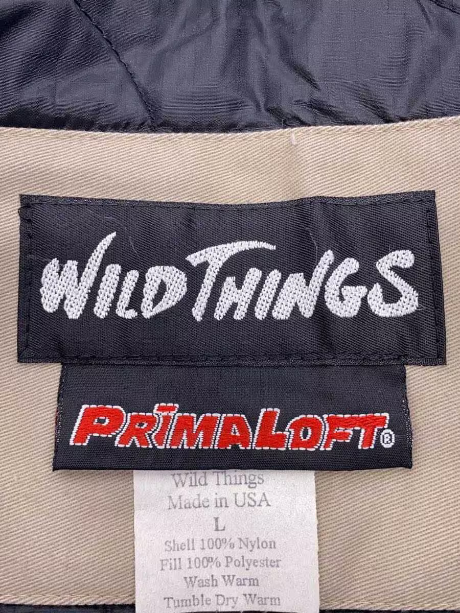 WILDTHINGS Down Jacket, Large, Cotton, BEG, Solid… - image 3