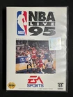 NBA Live 95 Sega Genesis - Complete Cib w/ Registration