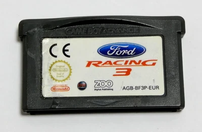 FORD RACING 3 SIERRA JEU GBA NINTENDO GAME BOY ADVANCE LOOSE PAL EUR - Photo 1/2