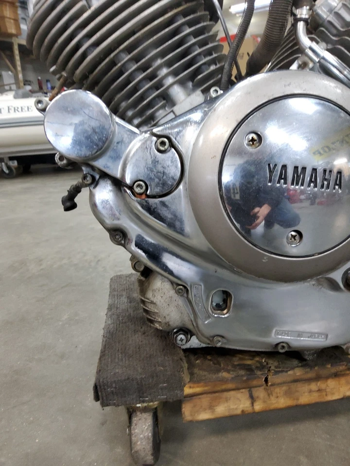 Yamaha Virago XV750 XV 750 1993 93 88-98 motor conjunto completo 11 k millas  Foto 4 de 4