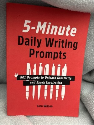 5-Minute Daily Writing Prompts 501 Prompts to Unleash Creativity VERY GOOD
