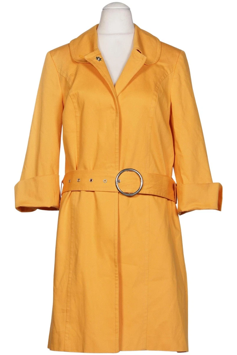 APART Mantel Damen Jacke Parka Gr. 38 Baumwolle Gelb #6det09c