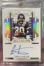 2022 Panini Flawless - Chris Carter All-pro Ink /15 On Card Auto Gold SSP