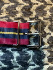 Vintage Phoenix Watch Strap Regimental Royal Artillery 18mm