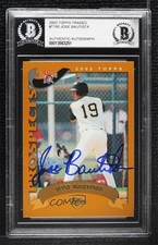 BAS 2002 Topps Traded Prospects Jose Bautista #T180 BGS Authentic Auto ow6