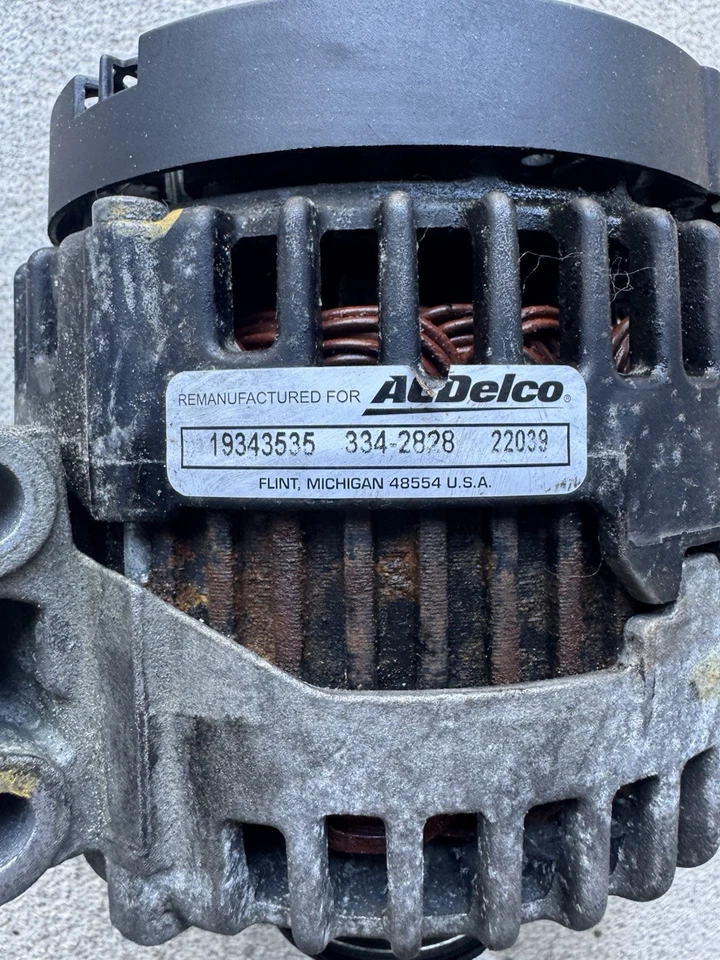 08-10 BMW 135i 335i 535i ACDelco Alternador Generador 334-2828 19343535 Fabricante de equipo original Foto 4 de 4