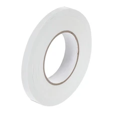 White Gaffers Tape 60 Yards x 0.5 Inch No Residue Non-Reflective