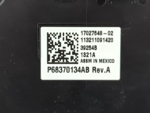 Dodge Ram 3500 Ac Heater Climate Control P68370134ab YCSR3 - Picture 7 of 9