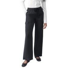 Social Standard by Sanctuary Women's Cargo Pant Small Black