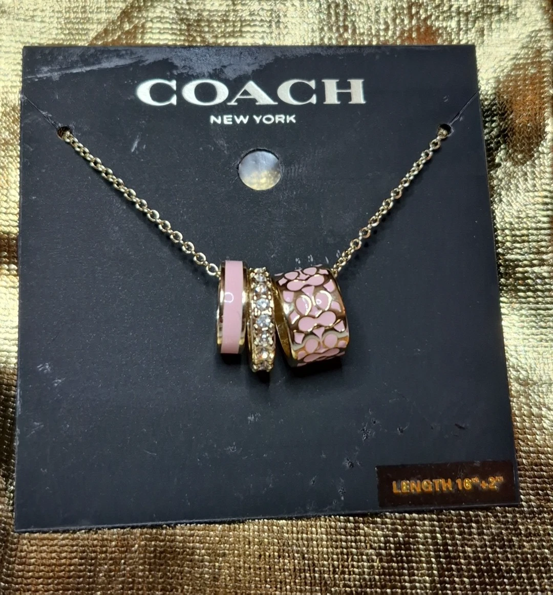 Coach Crystal Charm Fashion Necklaces & Pendants for sale | eBay