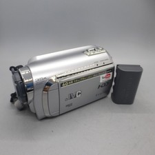 JVC Everio GZ-MG620SEK Handheld High Definition HDD Camcorder Silver Tested