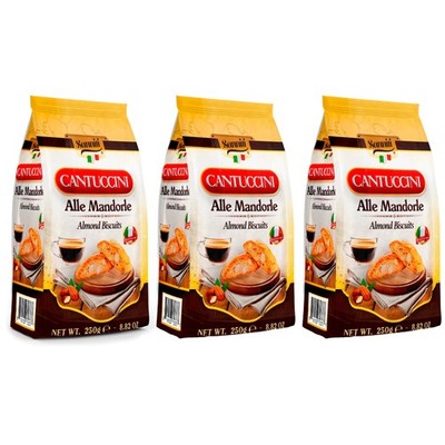 Cantuccini Almond Biscuits | Traditional Italian Cookies with Almonds | Produ...