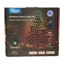 Govee 65.6 ft 200 LED RGBIC Smart Christmas Green String Lights 2S IP 65 Sealed