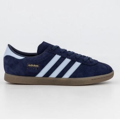 Adidas Originals Stadt Men s Running Shoe Blue Athletic Trainer Sneaker #008