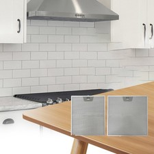 Range Hood Filter Replacement Insert Two Sizes Included Reusable Washable Mesh