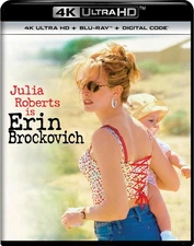Erin Brockovich 4K UHD Blu-ray  NEW