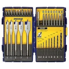 IRWIN 33-Piece SPEEDBOR Drill/Drive Set Features