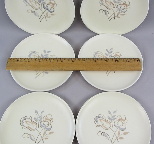 Poole Pottery TRUDIANA Side Bread Plates x 6 (6" 15cm) - Picture 3 of 4