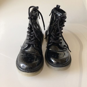 zara kids black boots