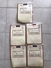 Vintage queen size pantyhose 5 pair/150-195lbs