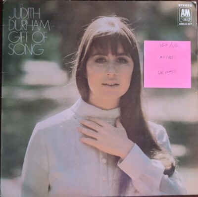 Judith Durham Gift Of Song Vinyl Record VG+/VG AMLS967 1970 1st Press
