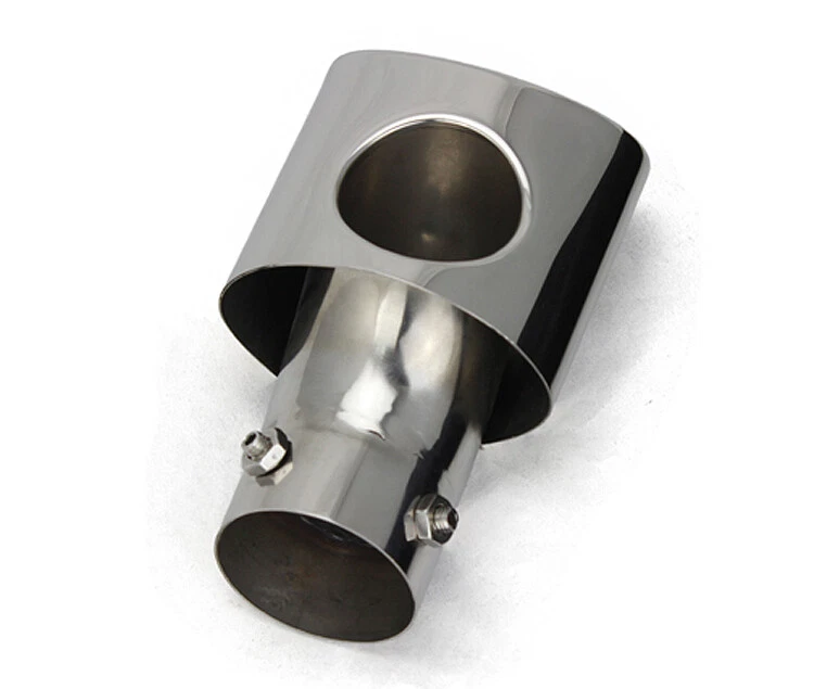 1 pieza silenciador de escape de acero inoxidable tubo de escape punta tubo de escape para Chevrolet Cruze Foto 4 de 4