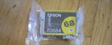 New Genuine Epson 68 Yellow High Yield Ink Cartridge TO684