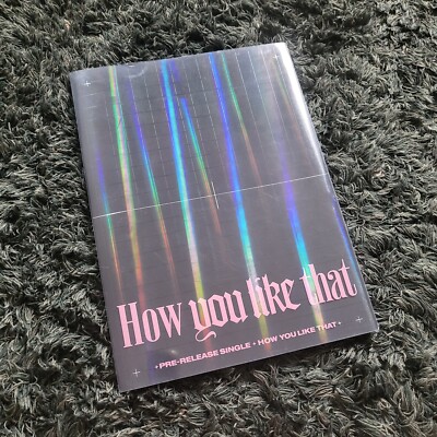BLACKPINK 'How You Like That' Album mit Photocard