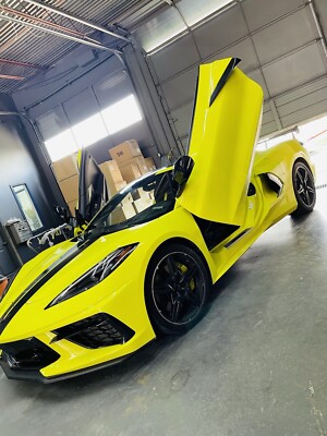 Lambo Door Kit & INSTALL 2020-2023 CORVETTE  C8 Vertical Doors INC. - IN STOCK!