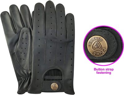 Prime Sports C Mens Unlined Leather Driving Gloves