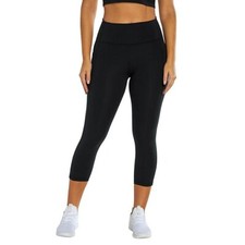 GapFit Ladies Cropped Legging Size XS Black