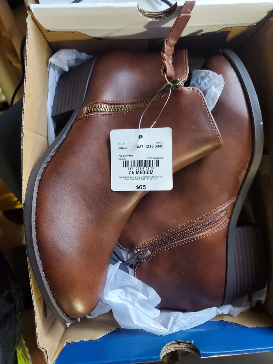 Arizona Canyon Brown womens boots size 7.5 JCPenney eBay