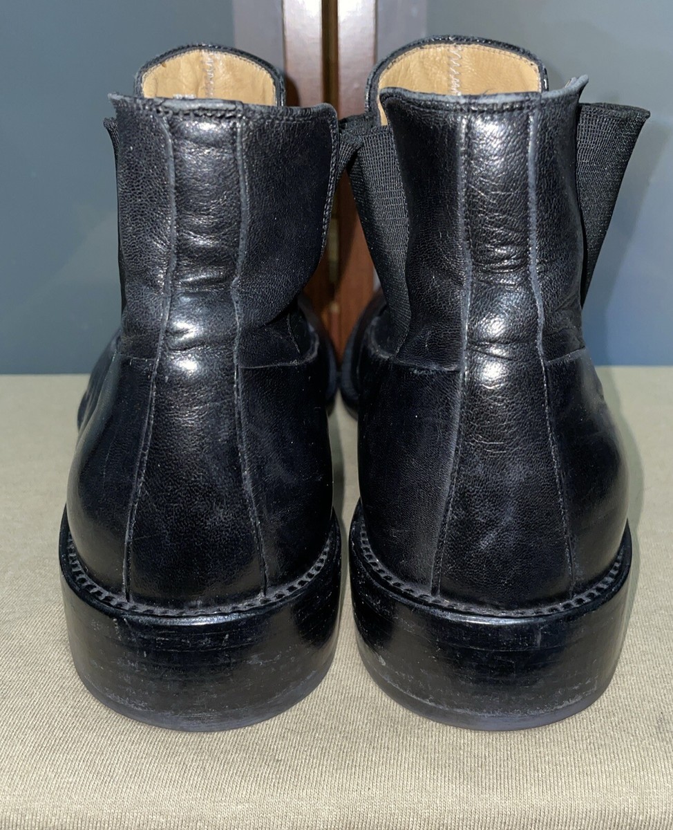 BALLY Mens Sedalo Black Soft Calf Leather Chelsea Ankle Boots Size 7.5 EU 8.5 US BALLY Mens Sedalo Black Soft Calf Leather Chelsea Ankle  main image 4