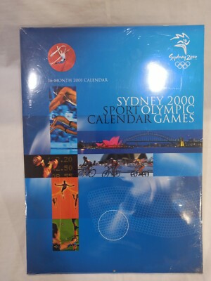 Sydney 2000 Olympic Games (2001) 16-Month Sport Calendar. Brand New. Free Post