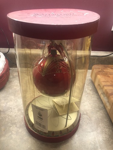 Waterford Holiday Heirlooms 2008 Annual Ball Ornament-Stand VERY RARE NRFB - Picture 2 of 10