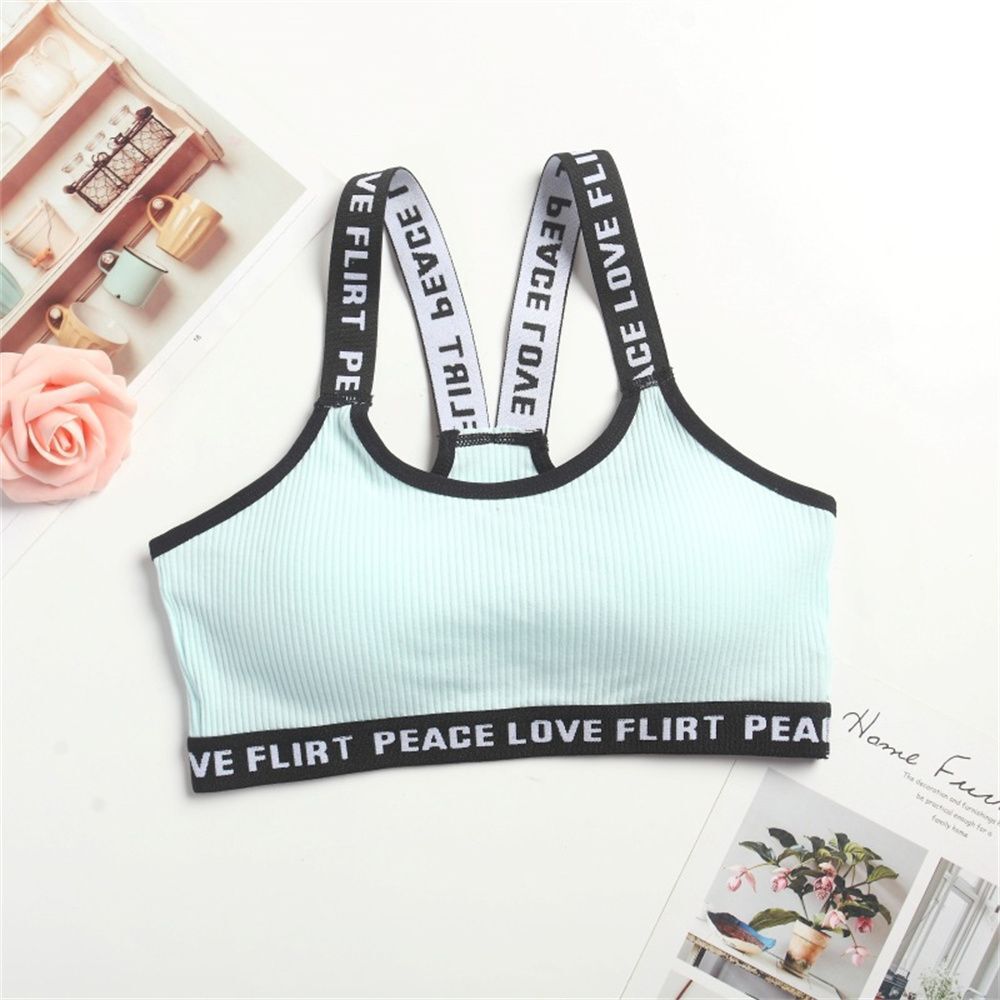 ASEIDFNSA Tween Girls Underwear Teen Girls' Sports Bra Racerback