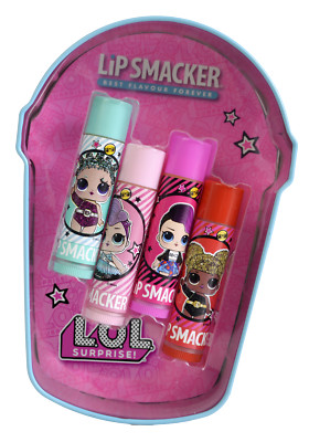 Lip Smacker LOL Vanilla Frappe Cup Lip Balms - Pack of 4 Moisturising Lip Balms
