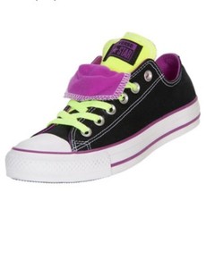 black purple converse
