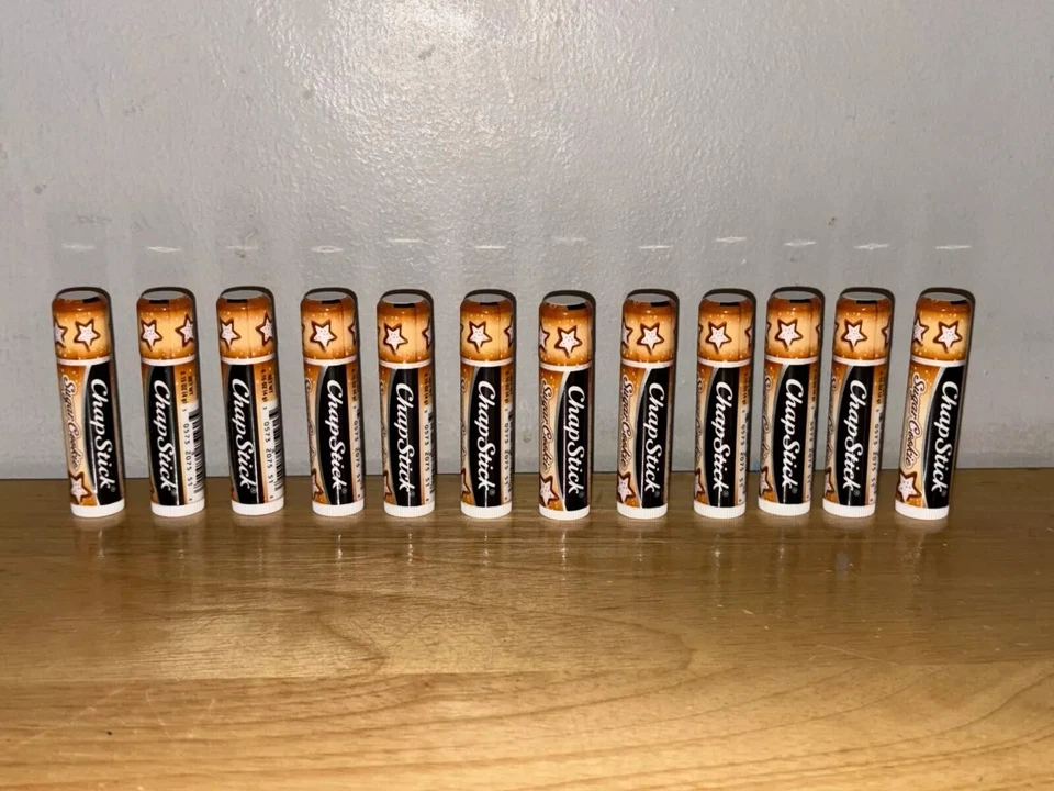 ChapStick Sugar Cookie Limited Edition Lip Balm Set Of 12 Pack NEW