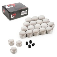 20x Caches Vis D'Enjoliveurs Ecrou de Roue Gris Clair 16 MM pour Suzuki