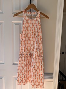 ikat silk dress