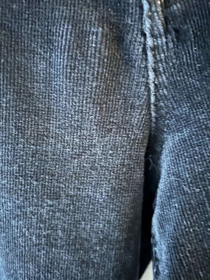 Kut From the Kloth Farrah Baby Bootcut Black Corduroy Pants Low Rise Y2K Sz 14 - Image 2 of 4