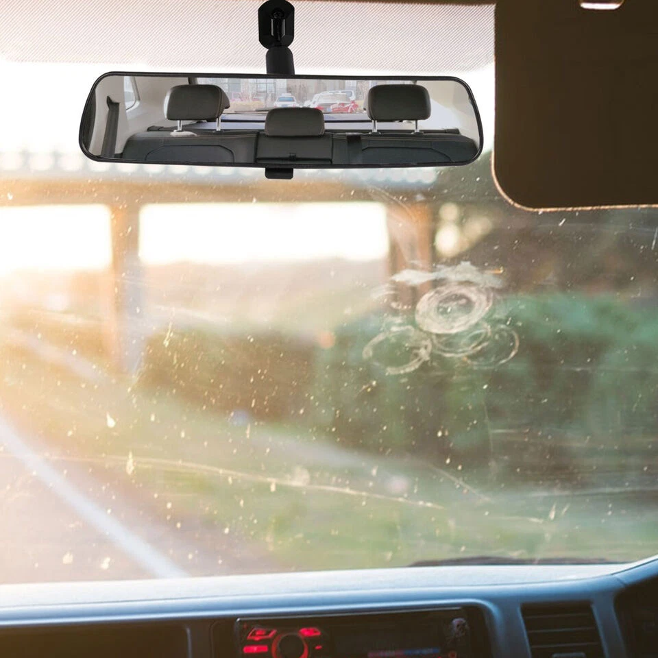 Rear View Mirror Interior Replacement 8inches Wide Angle Car Truck SUV Day Night - Изображение 2 из 4