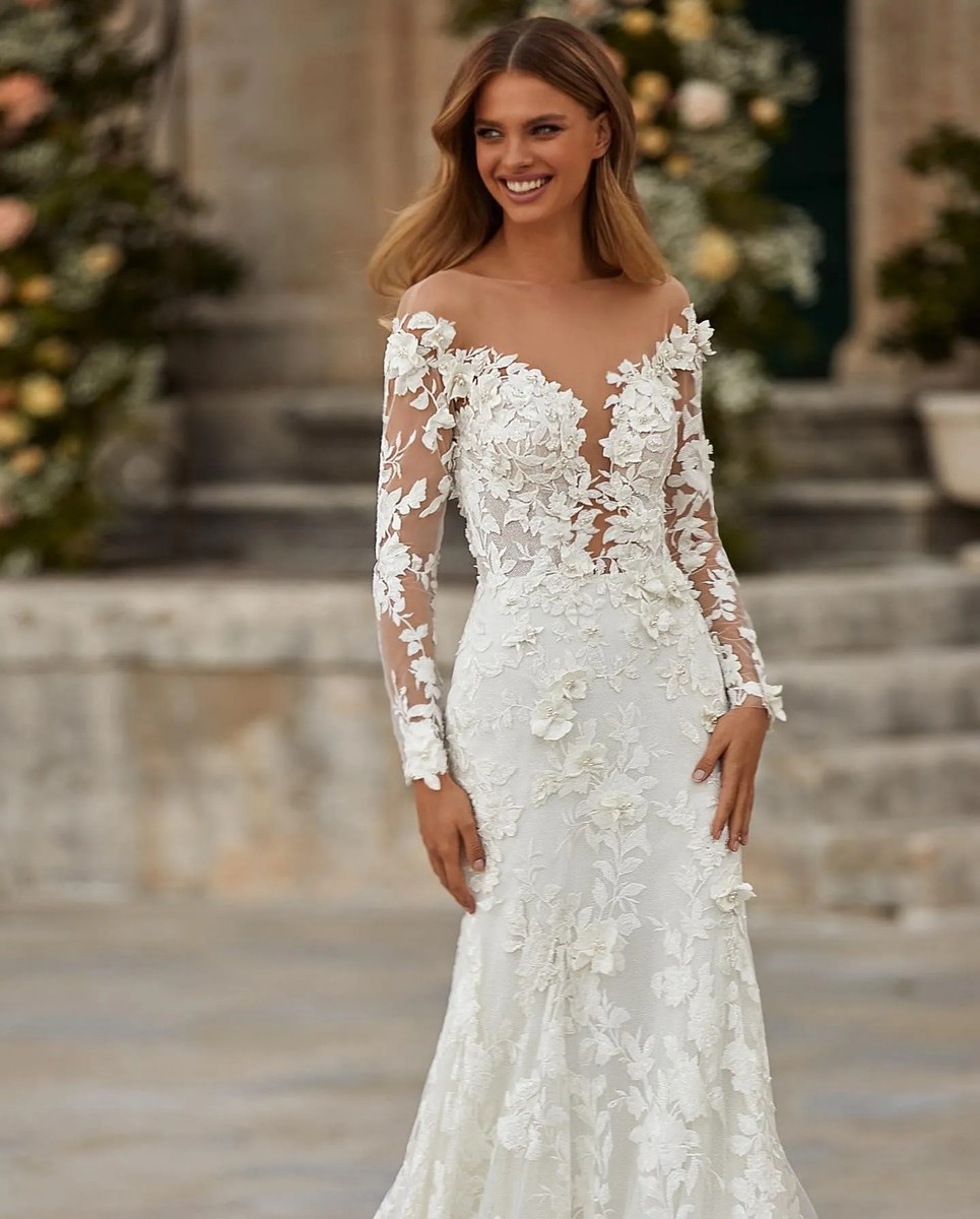 3 4 dresses sleeve Long Sleeve Mother of the Bride Formal Dress