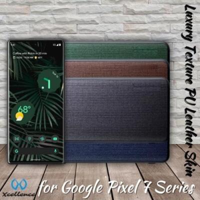 for Google Pixel 7, Xcellence Shockproof Luxury Modern PU Leather Skin Case