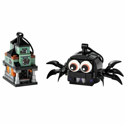 LEGO 40493 Spider & Haunted House Pack Halloween Exclusive New